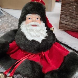 Santa Ornament Vintage